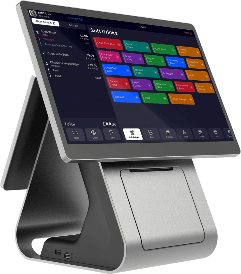 Seamless Hospitality POS | UK EPOS and payments system