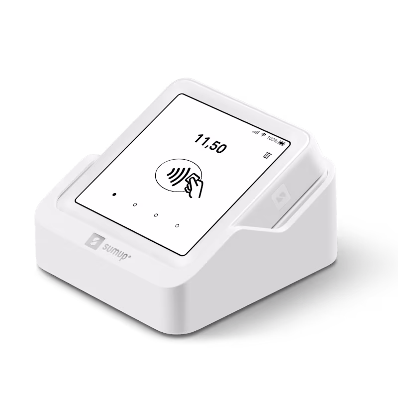 SumUp Solo card terminal integrated with Seamless POS